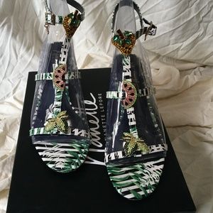 Nanette Lepore Jeweled Shoes